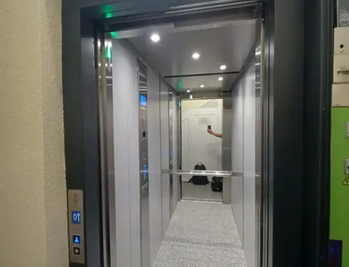 Instal·lació d’ascensor Gearless de 5 parades